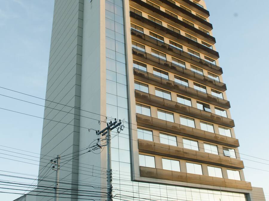 Façade de l’hébergement