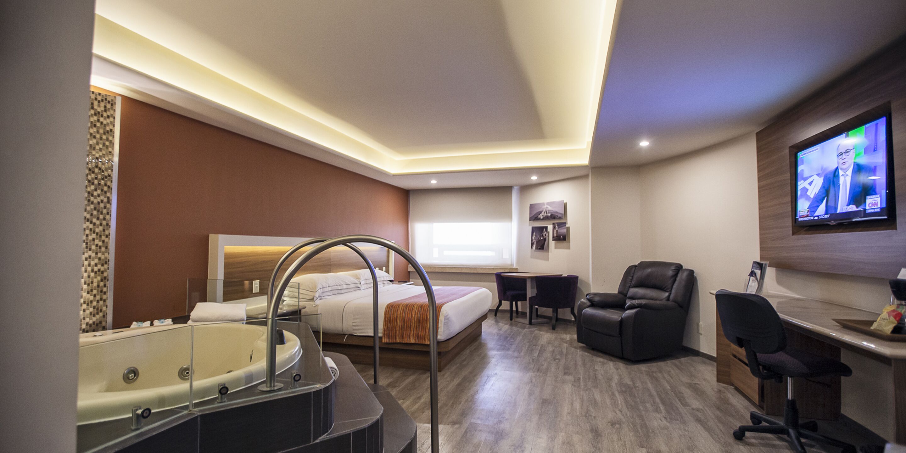 Down comforters, minibar, in-room safe, desk