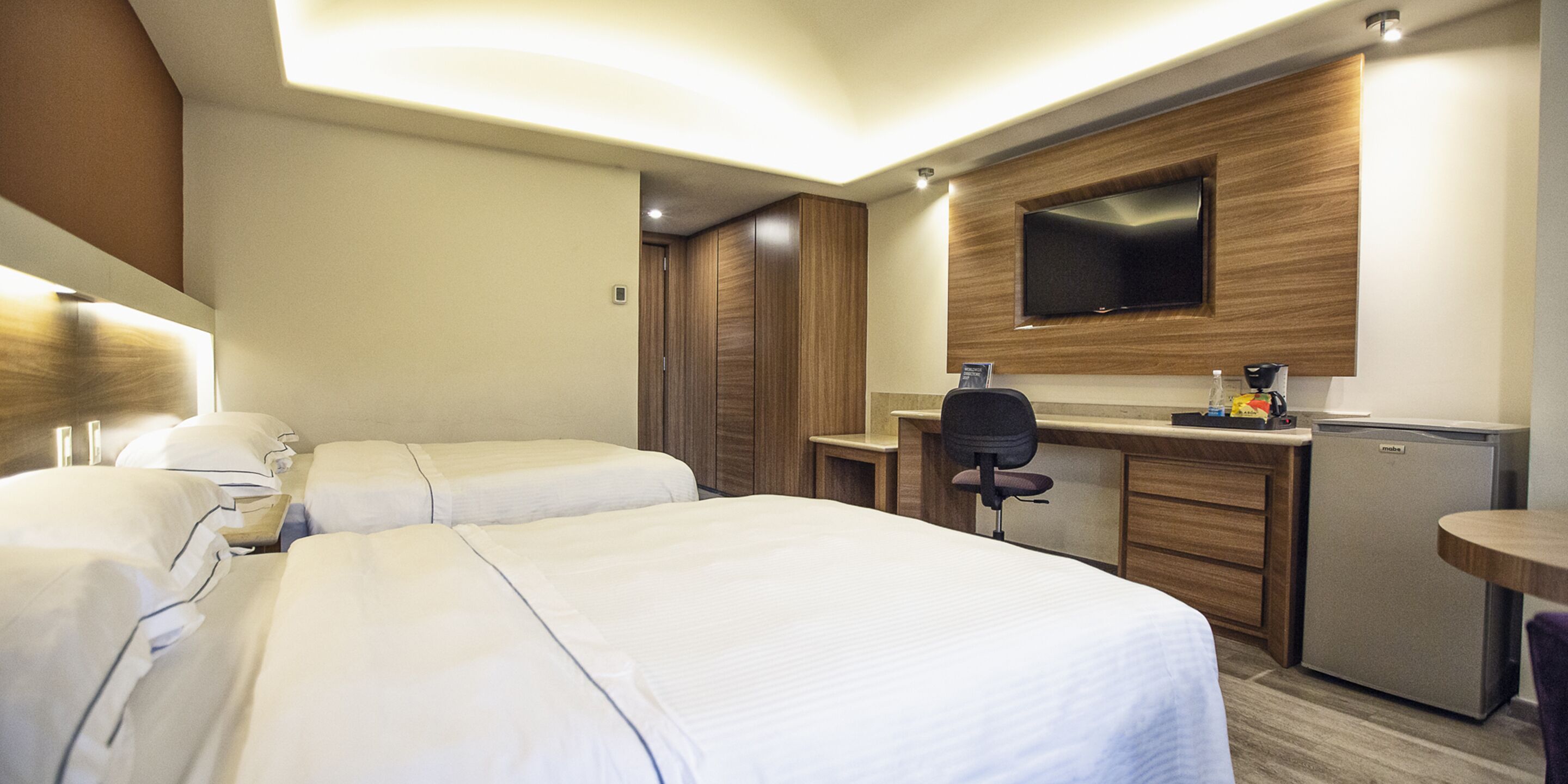 Down comforters, minibar, in-room safe, desk