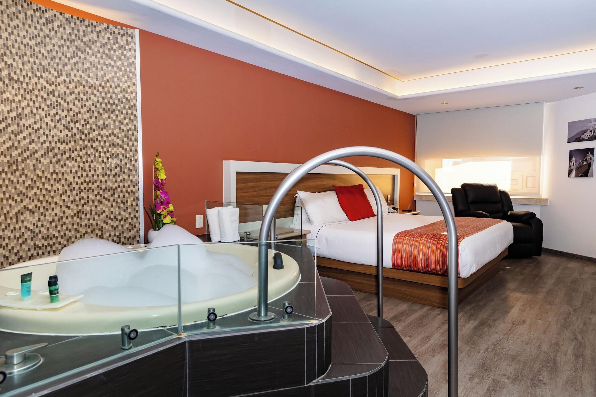 Down duvets, minibar, in-room safe, desk
