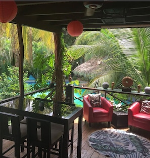 Breakfast area - Luamey Boutique Hotel (Tamarindo)