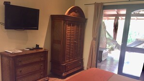 Romantic Suite, Terrace, Pool View | 1 bedroom, premium bedding, in-room safe, desk