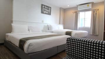 Family Quadruple Room, 2 Double Beds | Free minibar, in-room safe, free cots/infant beds, free WiFi