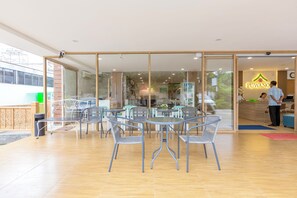 Entrée de l’hébergement 