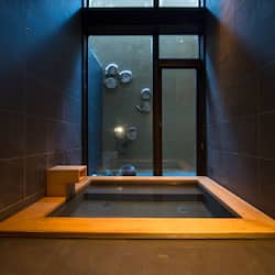 Private spa tub
