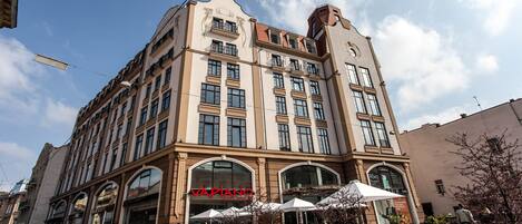 Fachada del alojamiento