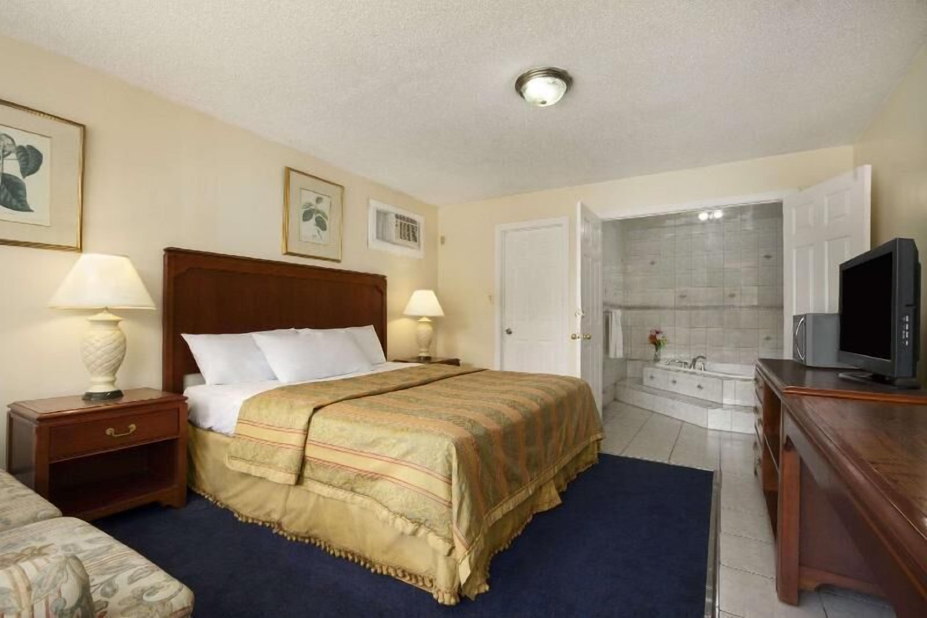 Desk, free WiFi, bed sheets, alarm clocks
