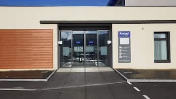 Ingresso della struttura