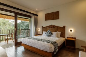 Deluxe Double or Twin Room | Egyptian cotton sheets, iron/ironing board, cots/infant beds, free WiFi - Ubud Dedari Villas (Ubud)