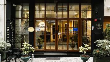 Fassade der Unterkunft