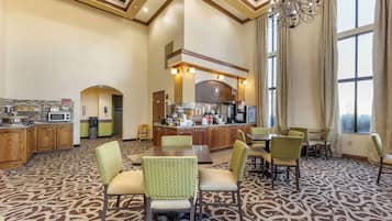 Free daily full breakfast