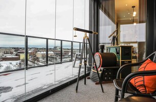 Executive Suite, Balcony, Jetted Tub, Sauna (SJK) | Balcón