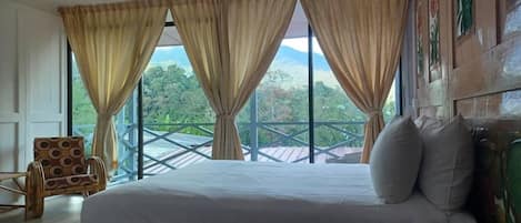 Standard Double Room, 1 Queen Bed, Mountain View | View from room