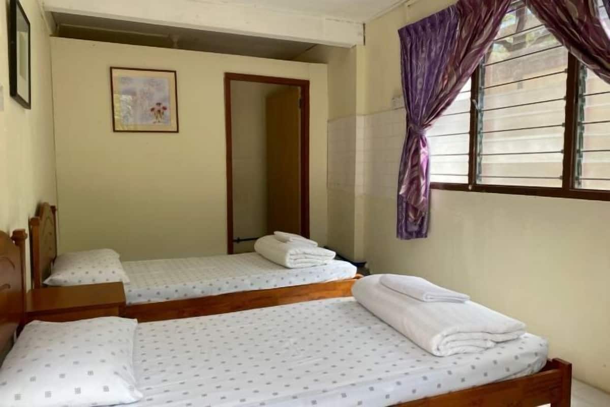 1 slaapkamer, beddengoed