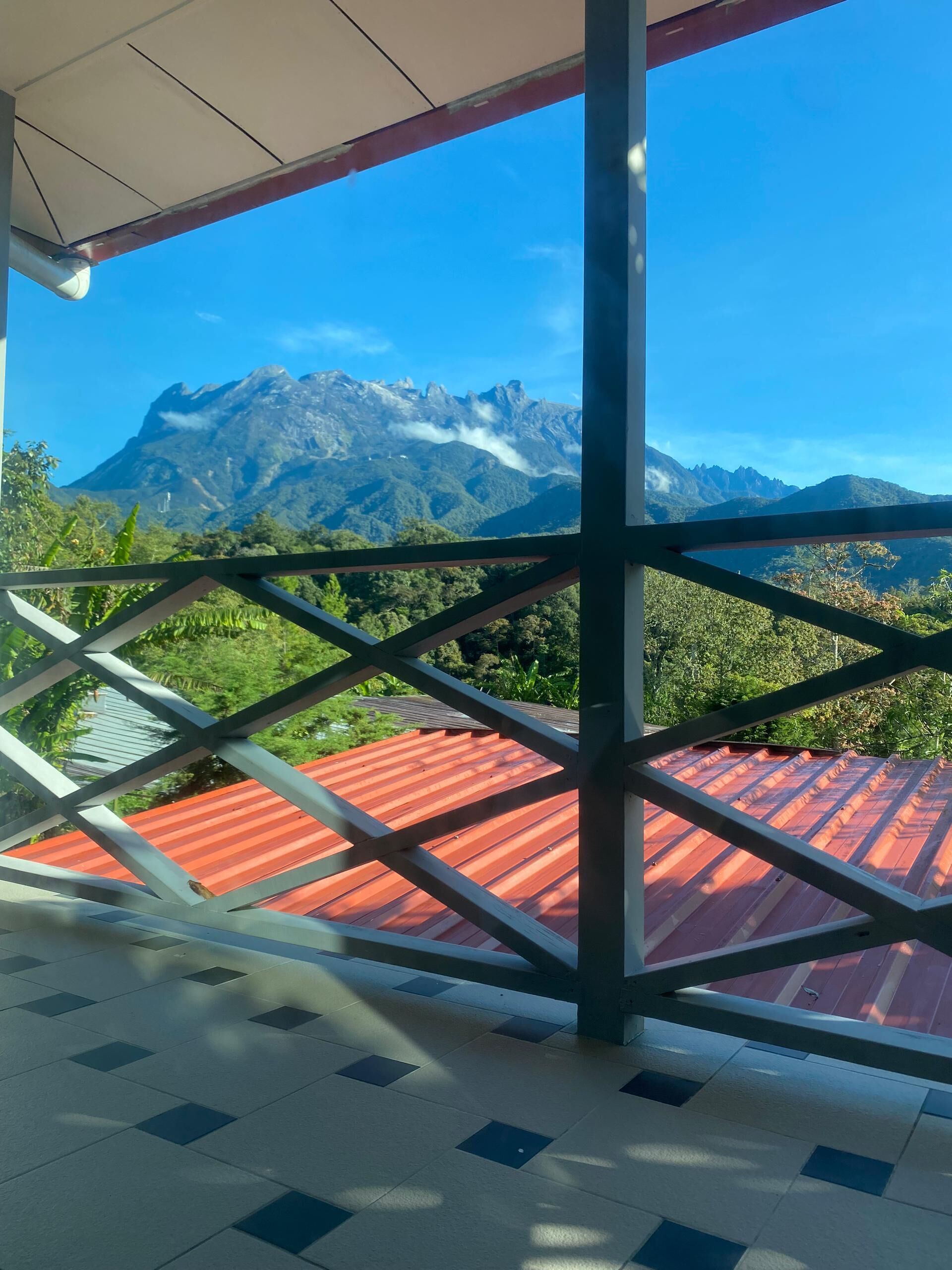 Standard Double Room, 1 Queen Bed, Mountain View | Balcony view