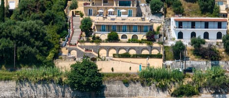 Façade de l’hébergement