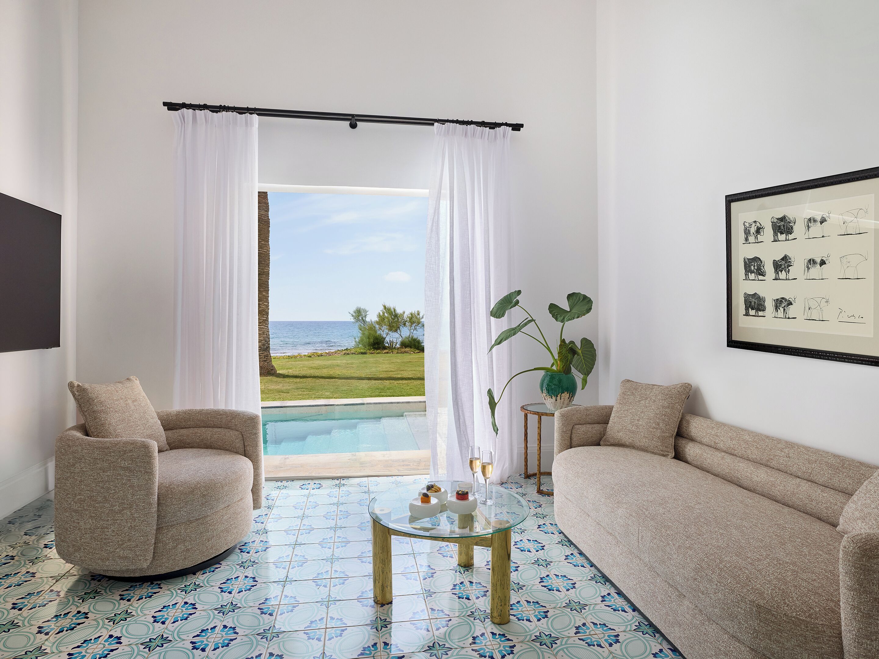 3 Bedroom Beach Villa Private Pool | Strand-/Meerblick