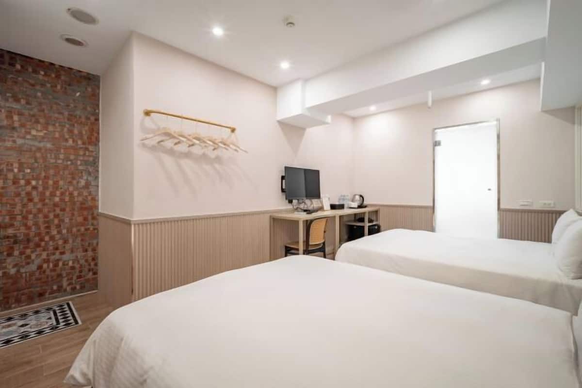 Down comforters, blackout drapes, soundproofing, free WiFi
