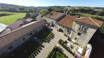 Façana frontal de l'allotjament