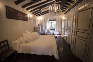 Luxury-Suite, Gartenblick, zum Garten hin