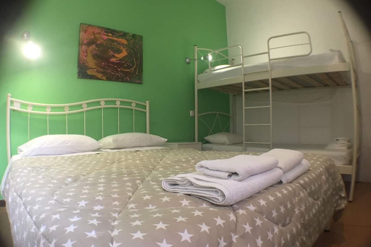 Habitación cuádruple económica (No Balcony) | Escritorio, espacio para trabajar con laptop y wifi gratis