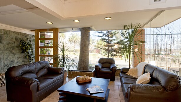 Sala de estar en el lobby