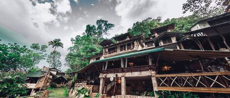 Voorkant van accommodatie