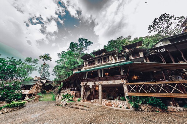 Façade de l’hébergement