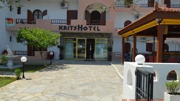 EntrĂ©e de lâhĂ©bergement