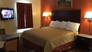 Deluxe Room, 1 King Bed, Non Smoking | Premium bedding, pillowtop beds, desk, blackout drapes