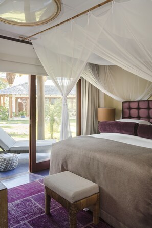 Villa Ocara | 1 kamar tidur, seprai katun Mesir, seprai premium, dan minibar
