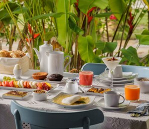 Dagelijks uitgebreid ontbijt inbegrepen