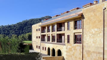 Facciata della struttura