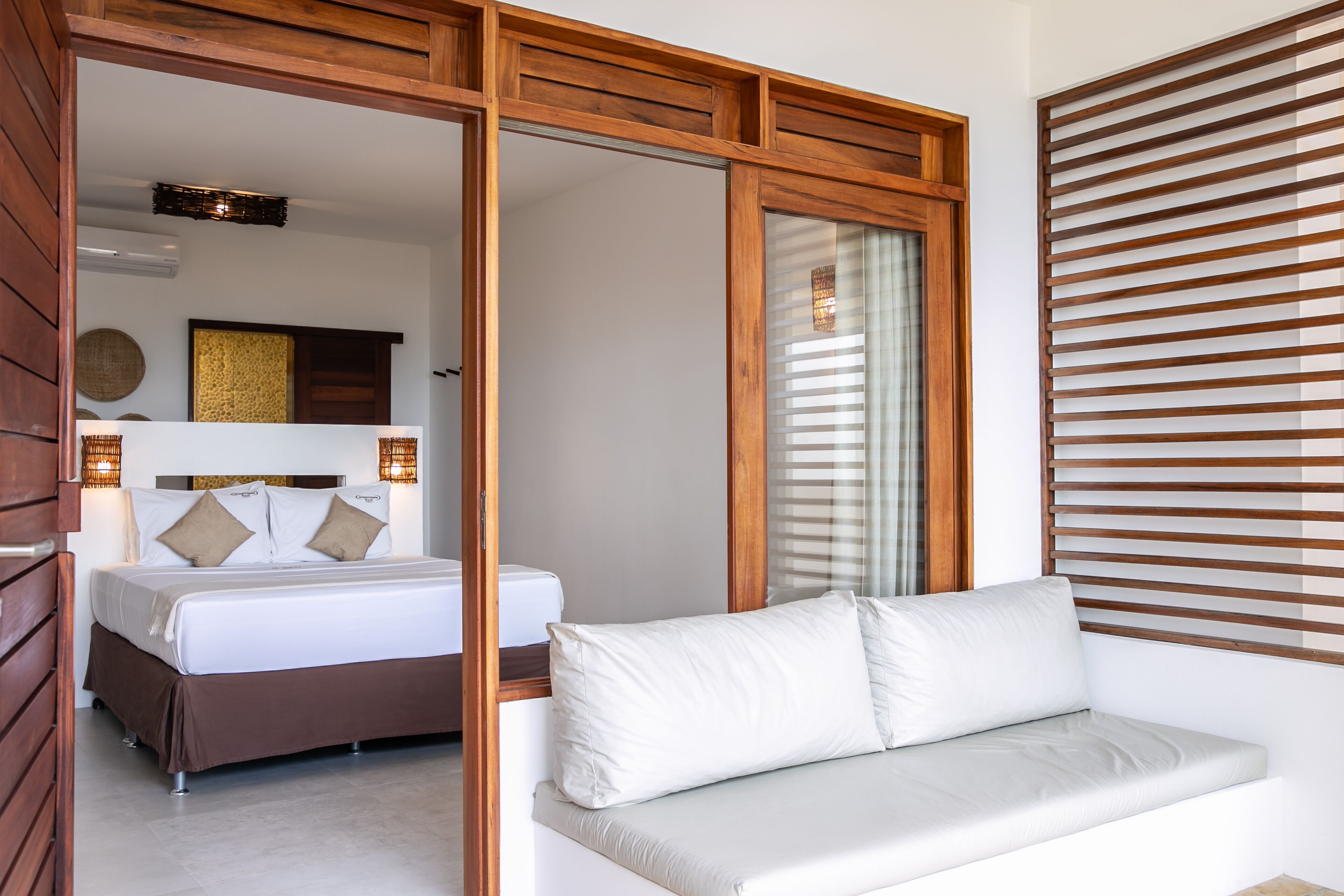 superior double deluxe room, ocean view | 1 bedroom, in-room safe, free wifi, bed sheets