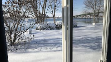 Standard Room, 2 Double Beds, River View | Iron/ironing board, free rollaway beds, free WiFi, bed sheets