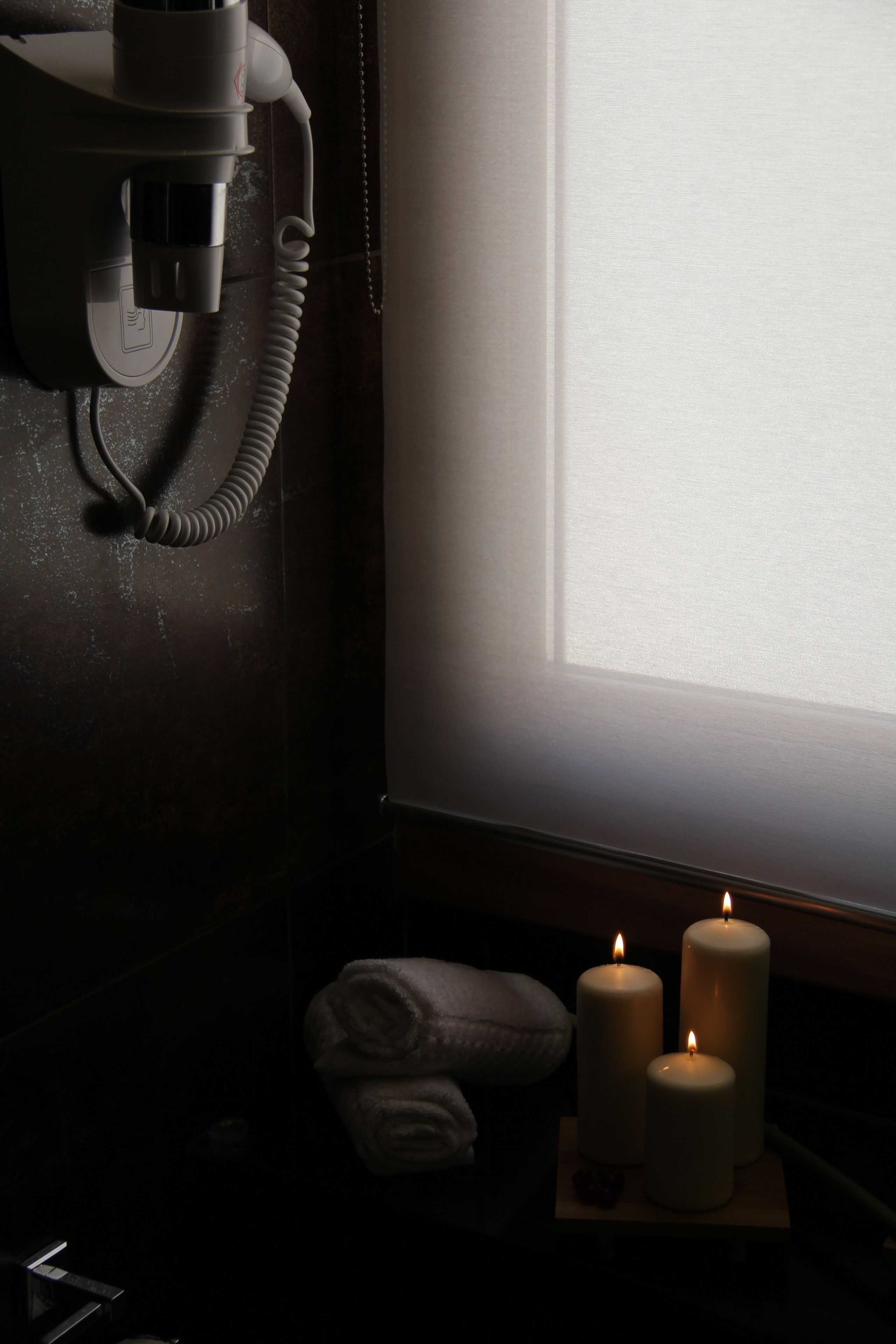 double room | bathroom | shower, free toiletries, hair dryer, bathrobes