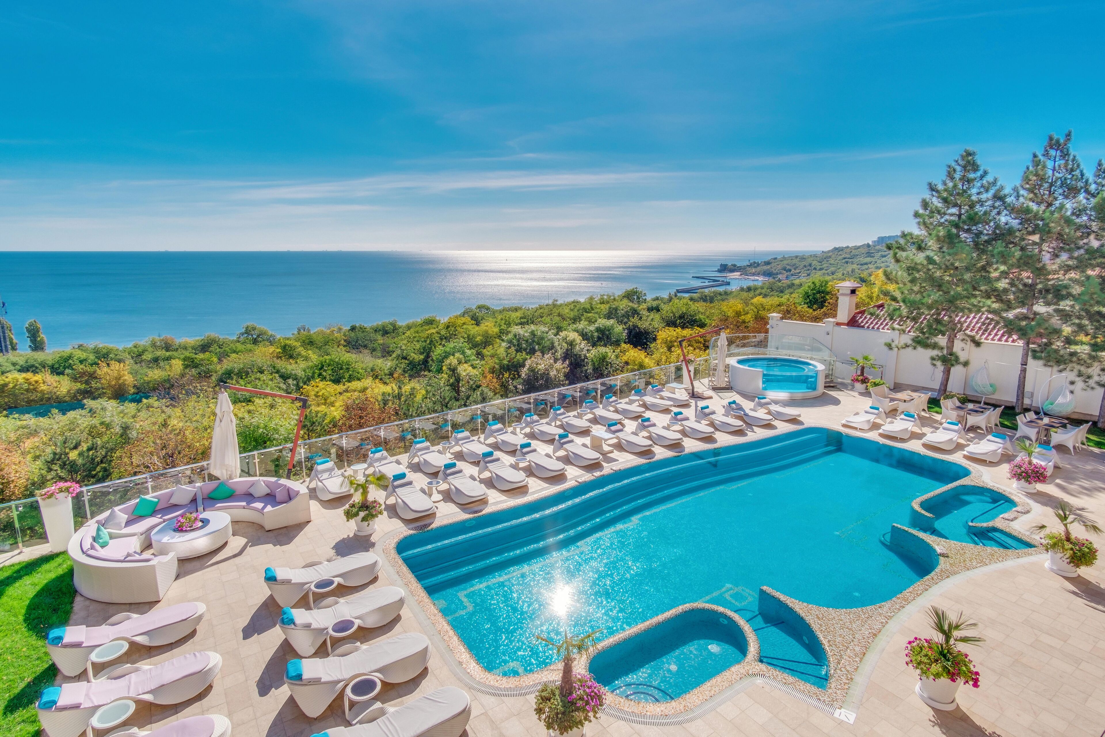 Junior suite | Uitzicht vanuit accommodatie