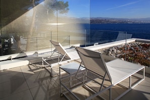 Deluxe Double Room, Jetted Tub, Sea View | View from room
