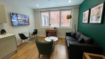 In-room safe, desk, iron/ironing board, cots/infant beds