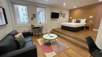 In-room safe, desk, iron/ironing board, cots/infant beds