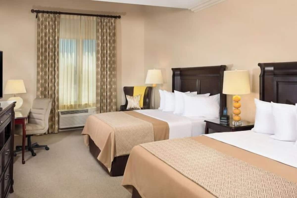 1 bilik tidur, peralatan tempat tidur premium, gebar bulu kapas