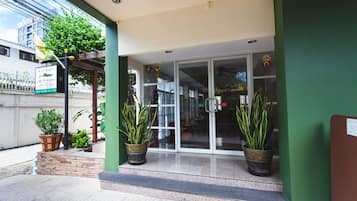 Entrada de la propiedad