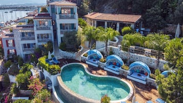 Overnatningsstedets facade