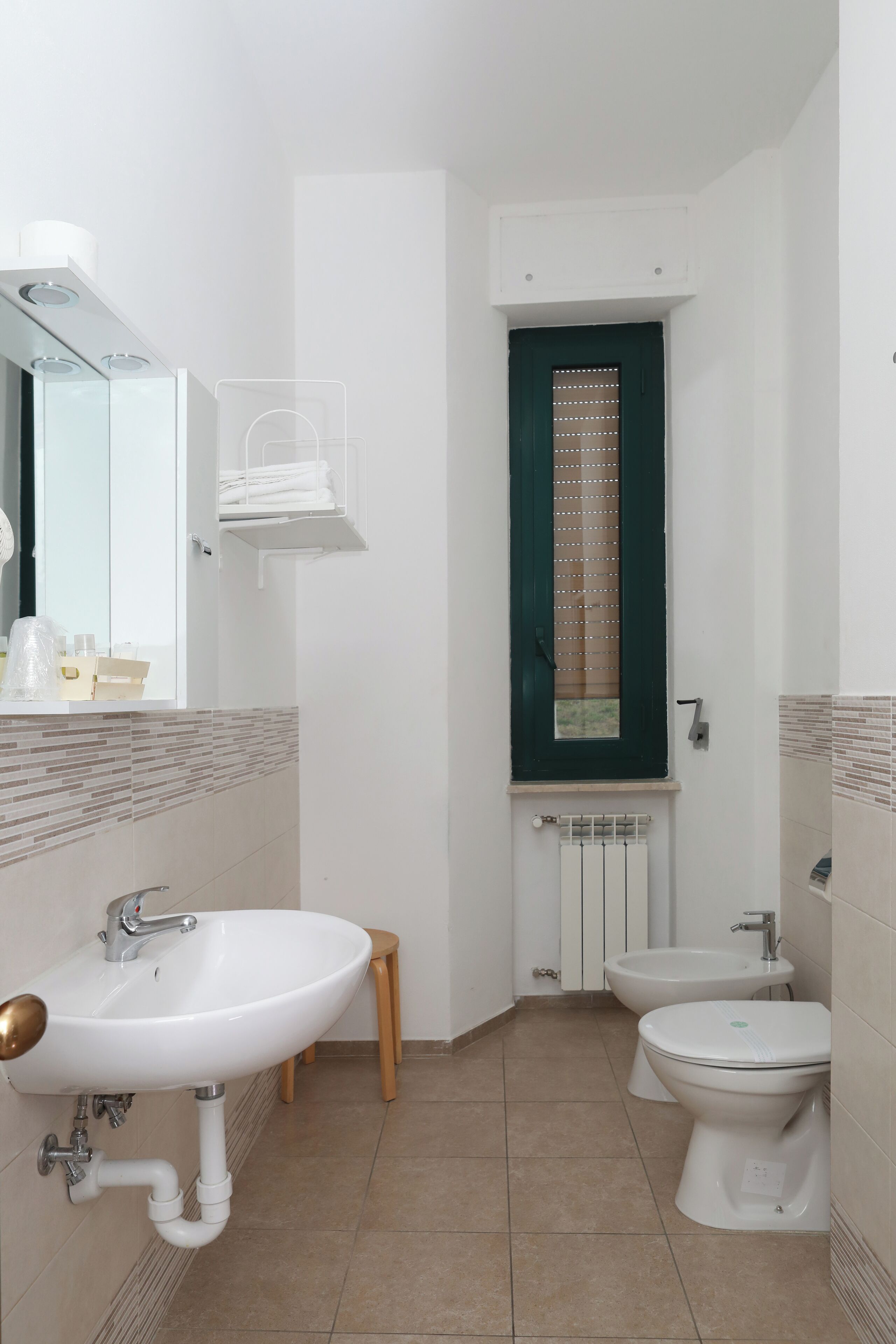 Classic Twin Room | Bathroom | Shower, free toiletries, hair dryer, bidet