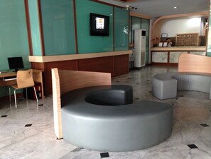 Lobby sitting area