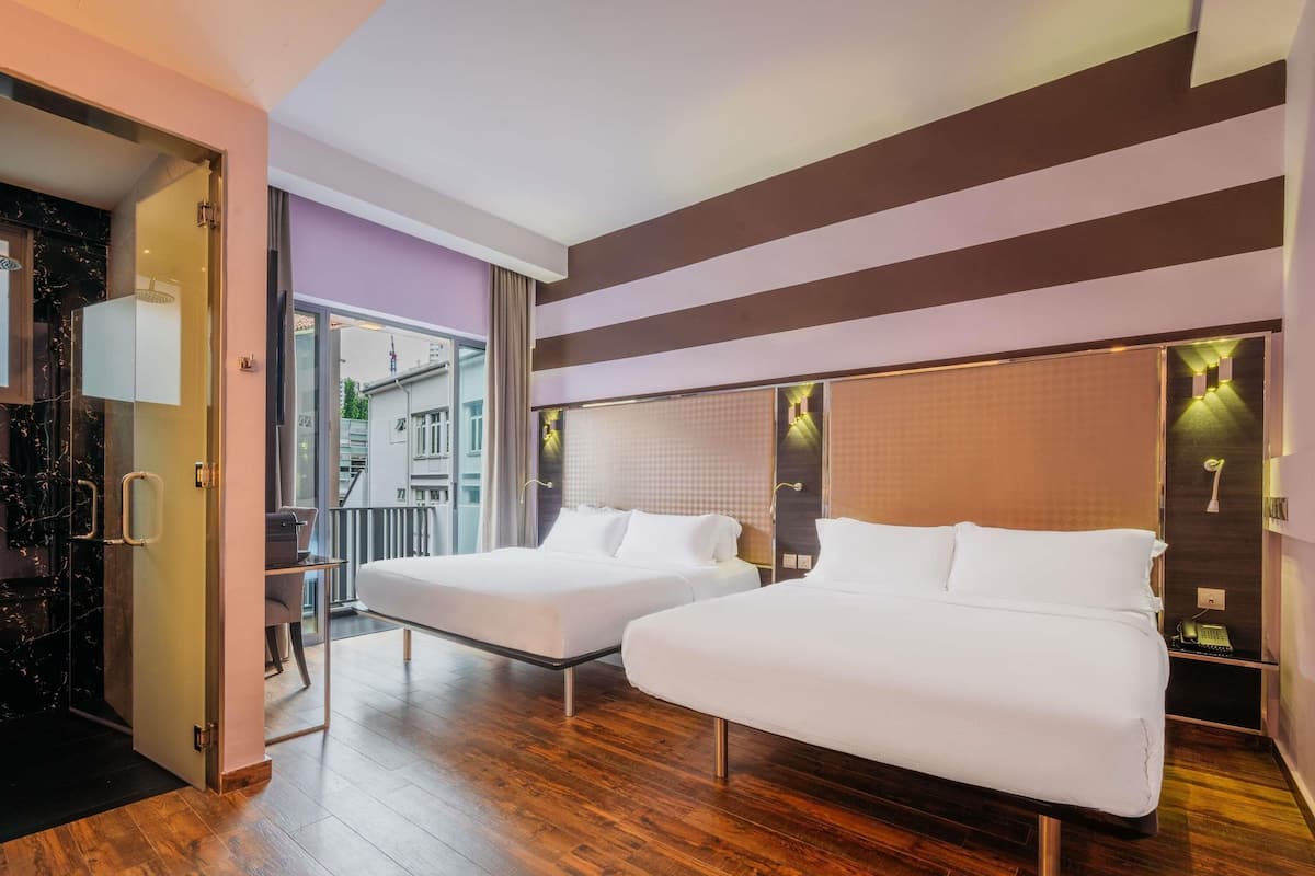 Privilege, Family Room, Multiple Beds | In-room safe, desk, laptop workspace, iron/ironing board