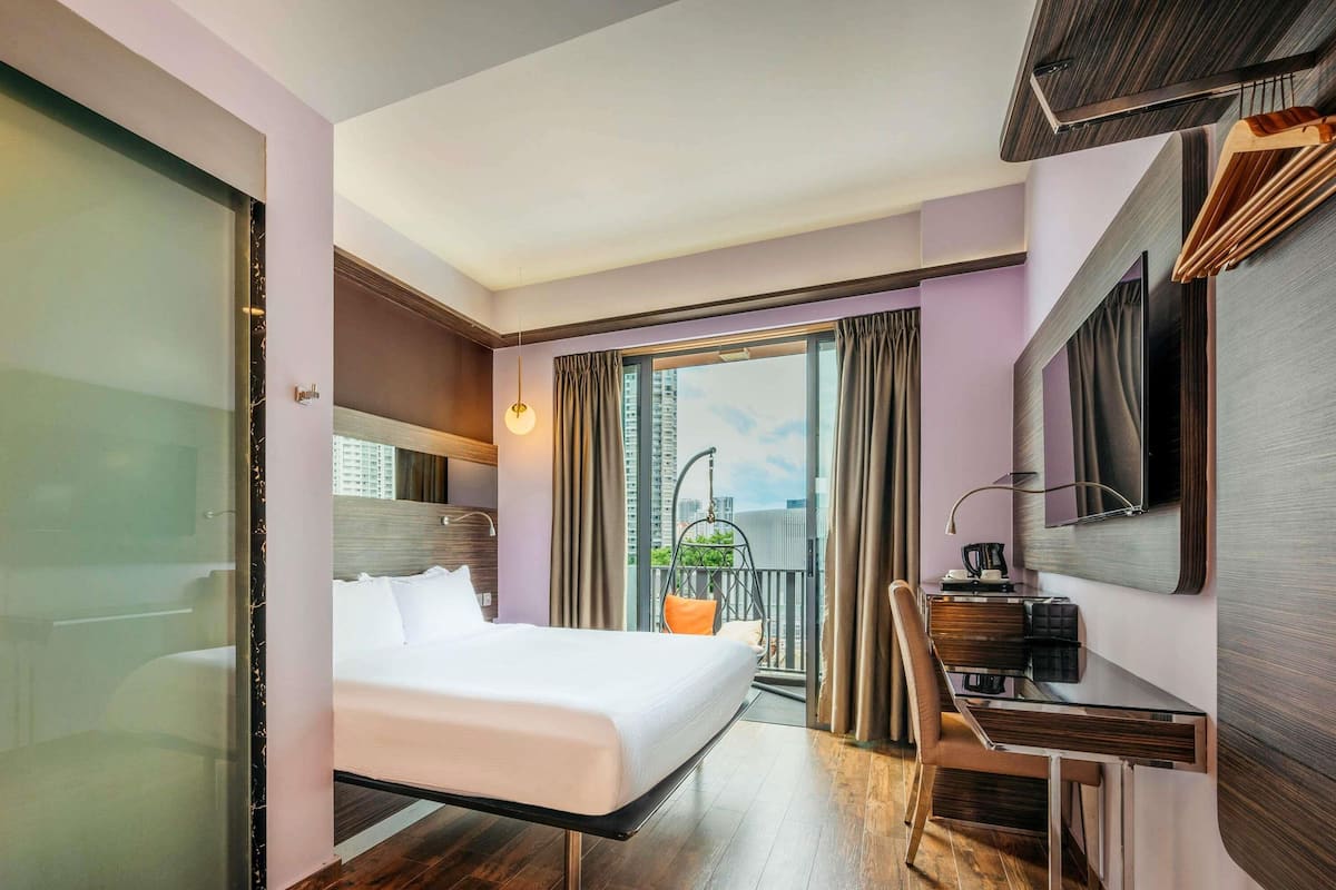 Classic Double Room, 1 Double Bed, Balcony | In-room safe, desk, laptop workspace, iron/ironing board