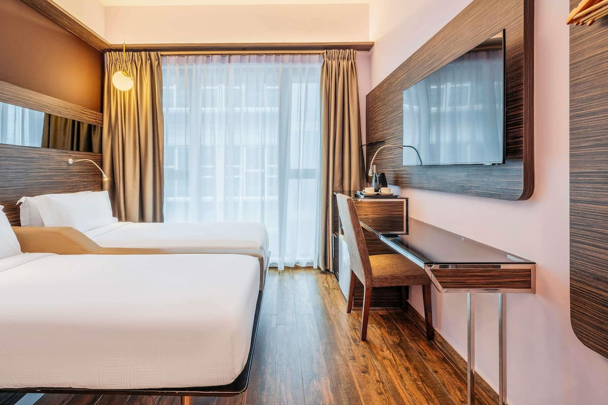 Classic Room, 2 Twin Beds | In-room safe, desk, laptop workspace, iron/ironing board