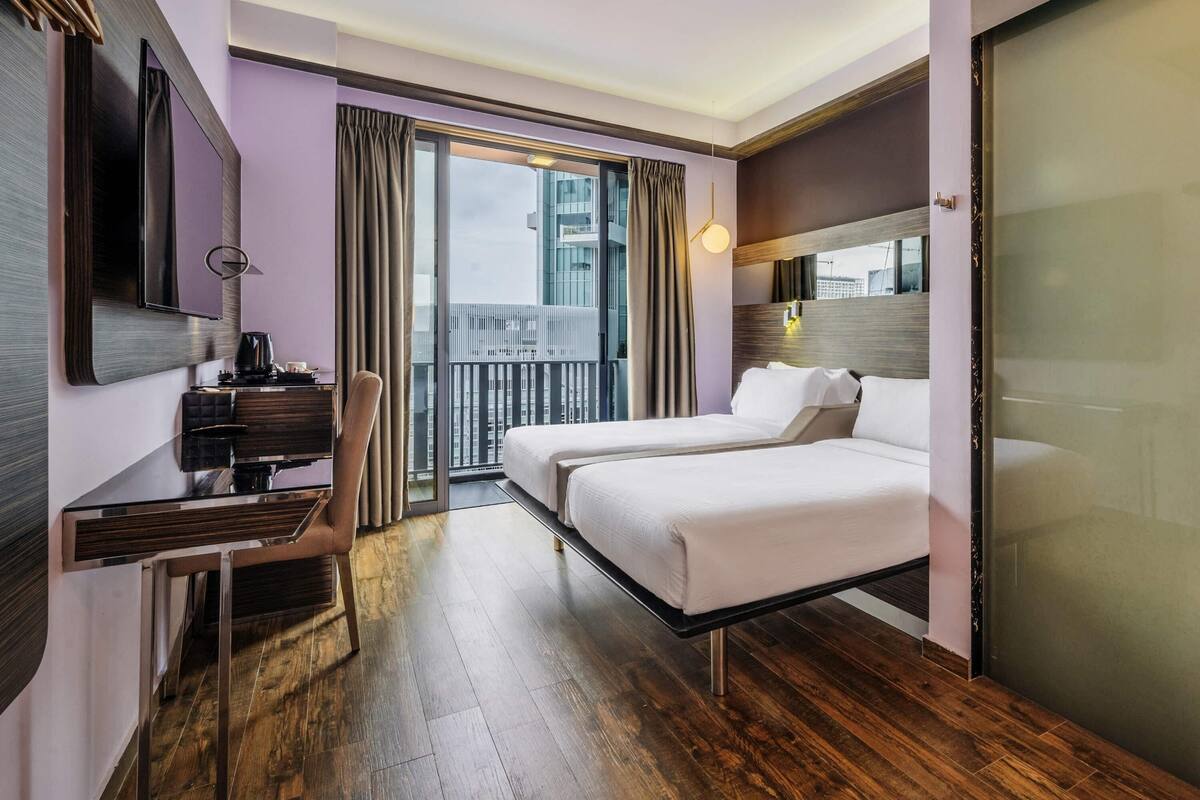 Classic Room, 2 Single Beds, Balcony
