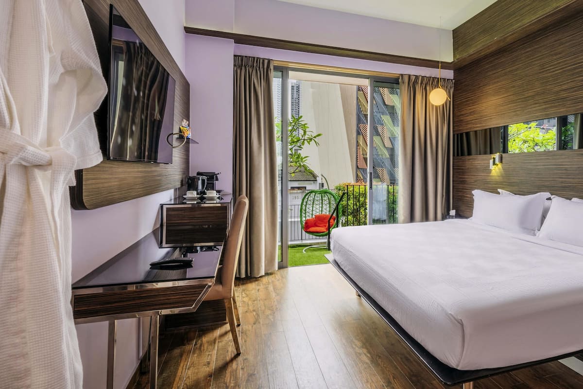 Double Room, 1 Double Bed, Terrace